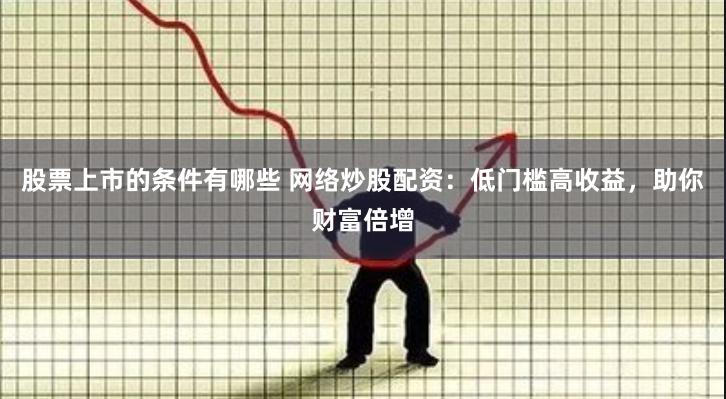 股票上市的条件有哪些 网络炒股配资：低门槛高收益，助你财富倍增